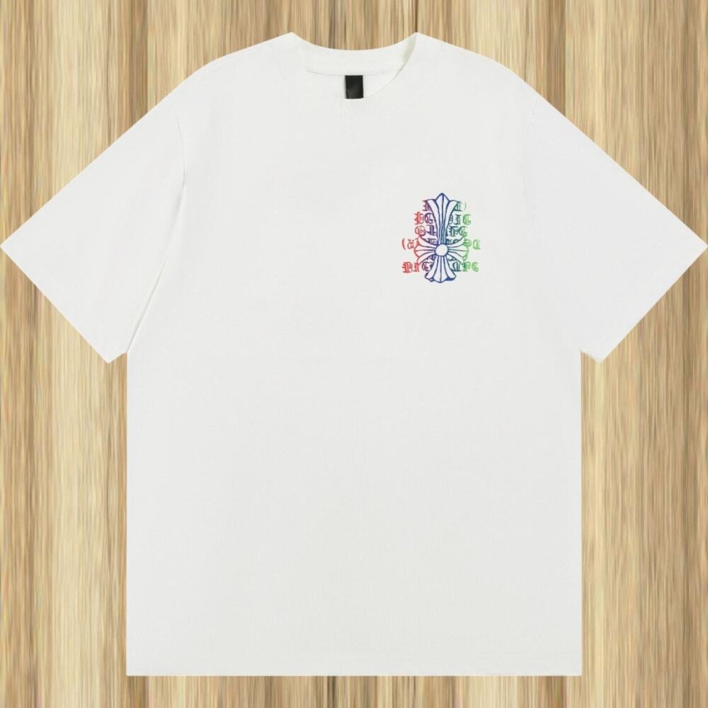 Chrome Hearts Crew Neck Short Sleeve T-Shirt